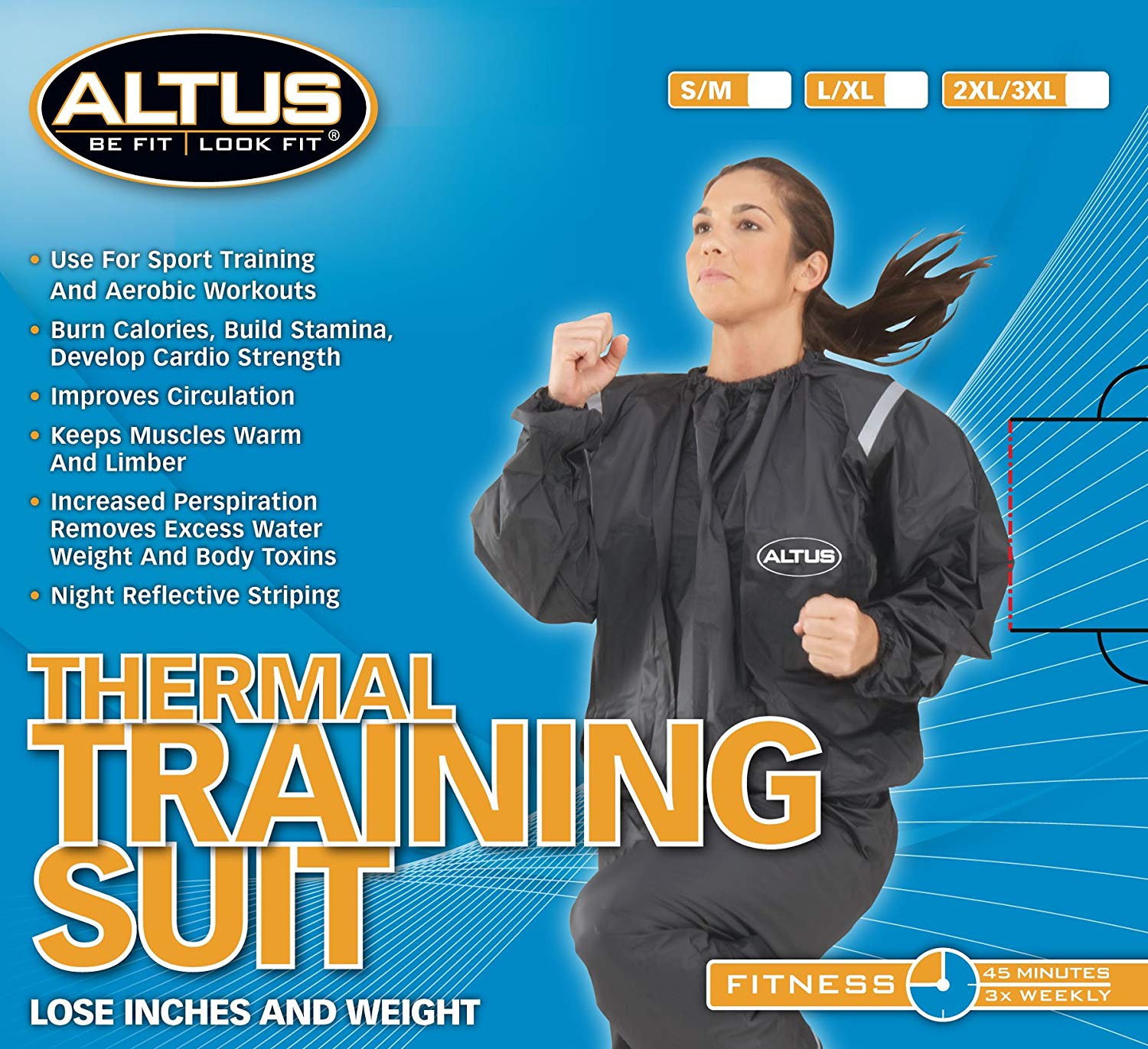 gofit thermal training suit